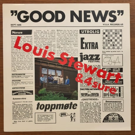 LOUIS STEWART - Good News (VILLA VRLP001)