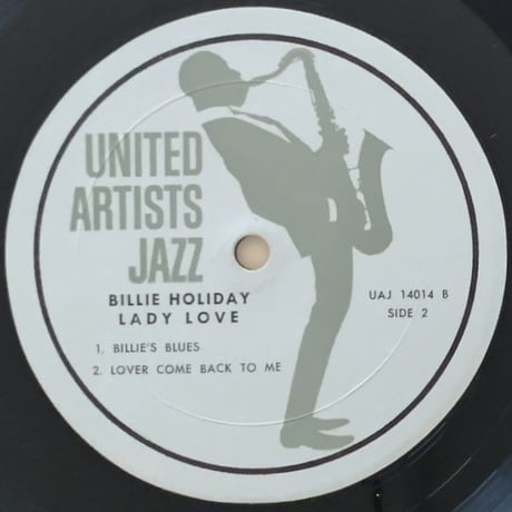BILLIE HOLIDAY - Ladylove (UNITED ARTISTS UAJ14014)