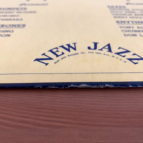 CHUBBY JACKSON - and His All Star Band (NEW JAZZ NJLP105)