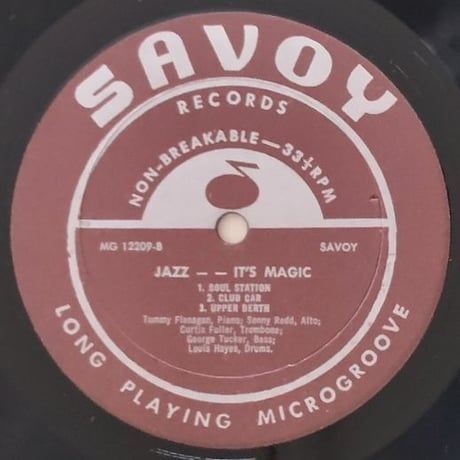 CURTIS FULLER - Jazz, It's Magic (SAVOY MG12209)