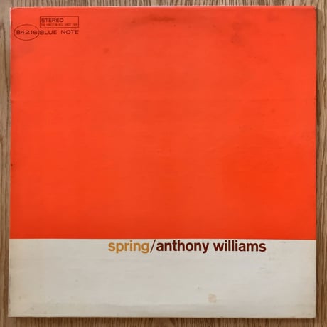 ANTHONY WILLIAMS - Spring (BLUE NOTE BST84216)