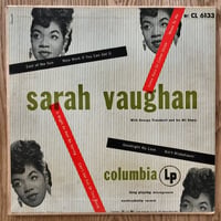 SARAH VAUGHAN - Sarah Vaughan (COLUMBIA CL6133)