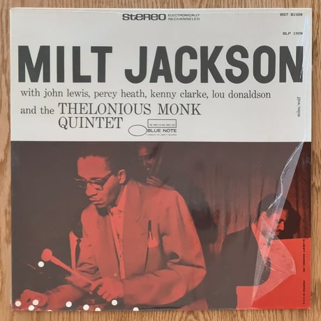 MILT JACKSON - Milt Jackson (BLUE NOTE BST81509) ♪