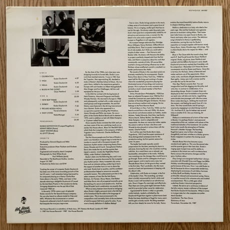 DUSKO GOYKOVICH - Celebration (HOT HOUSE HH1003)