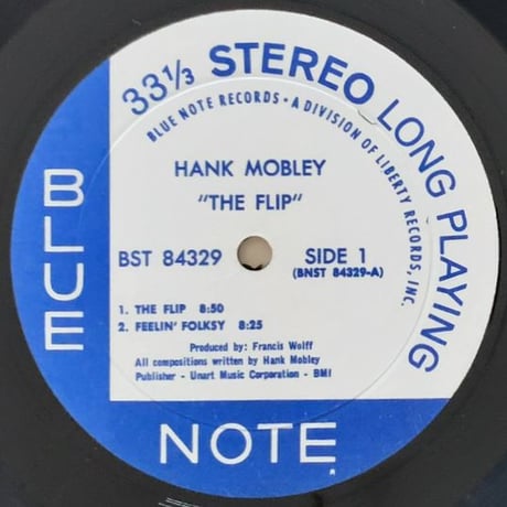 HANK MOBLEY - The Flip (BLUE NOTE BST84329)