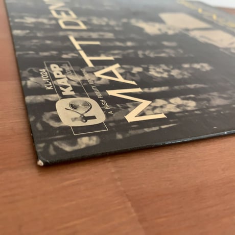 MATT DENNIS - Plays and Sings Matt Dennis (KAPP KL1024)