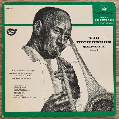 VIC DICKENSON - Vic Dickenson Septet Vol.3 (VANGUARD VRS-8012)
