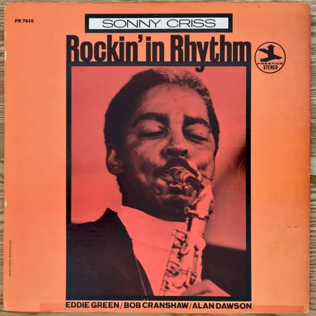 SONNY CRISS - Rockin' Rhythm (PRESTIGE PRST7610)