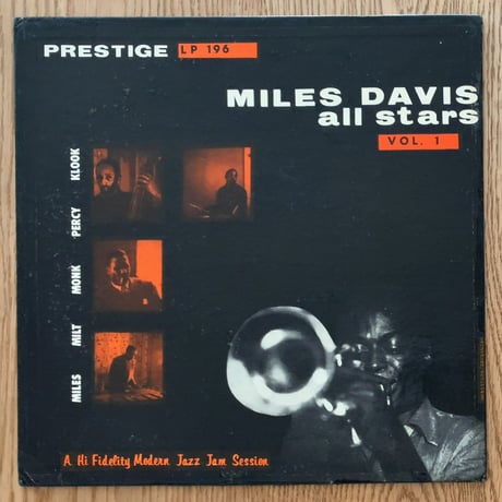 MILES DAVIS - Miles Davis All Stars Vol.1 (PRESTIGE PRLP196)