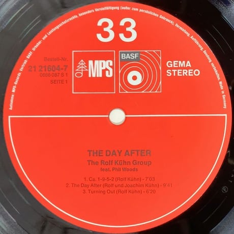 ROLF KUHN - The Day After (MPS 2121604-7)