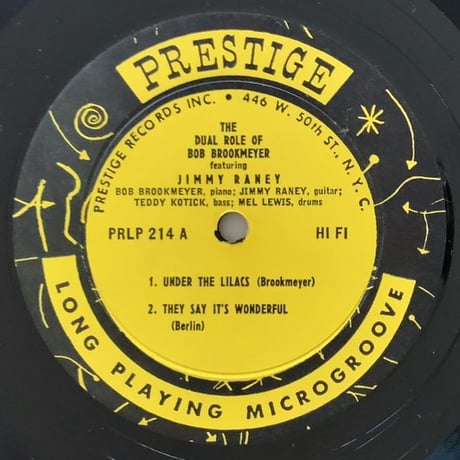 BOB BROOKMEYER - The Duel Role of (PRESTIGE PRLP214)