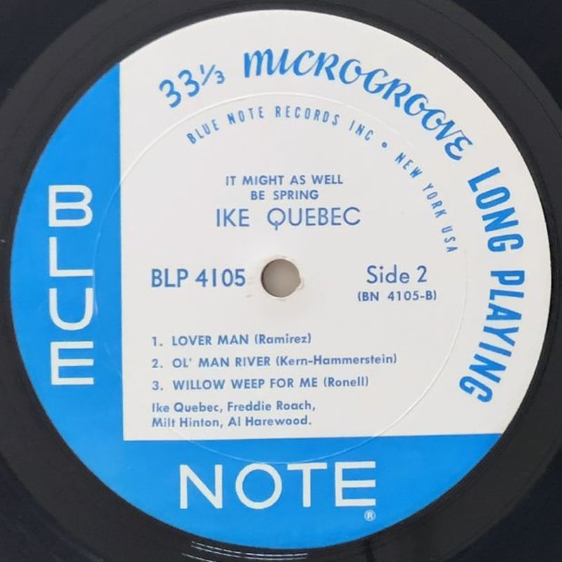 洋楽 Ike Quebec It Might As Well Be Spring LP Ike Quebec – It Might As Well Be Spring | Releases | Discogs