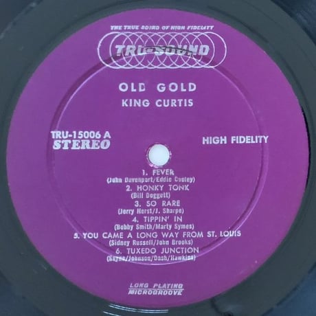 KING CURTIS - Old Gold (TRU-SOUNDTRU-15006)