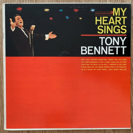 TONY BENNETT - My Heart Sings (COLUMBIA CL1658)