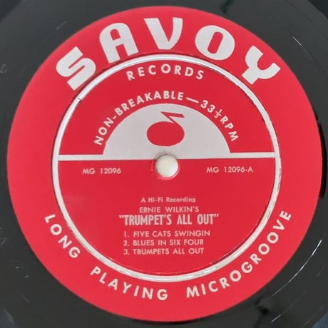 ART FARMER, ERNIE ROYAL, CHARLIE SHAVERS - Trumpets All Out (SAVOY MG12096)