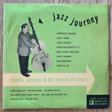 CHUBBY JACKSON & BILL HARRIS - Jazz Journey (MERCURY MG25076)
