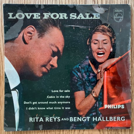 RITA REYS & BENGT HALLBERG - Love For Sale (PHILIPS 421 516 PE) 7inch EP