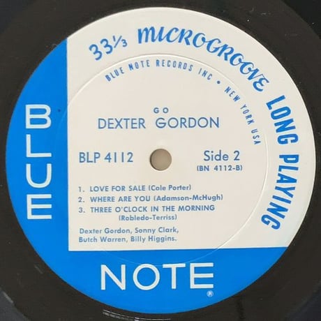 DEXTER GORDON - Go! (BLUE NOTE BLP4112)