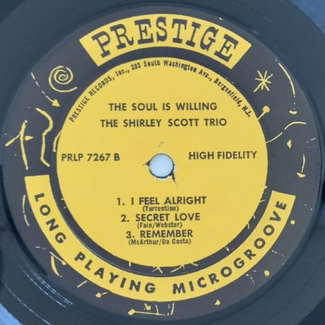 SHIRLEY SCOTT - The Soul is Willing (PRESTIGE PRLP7267)