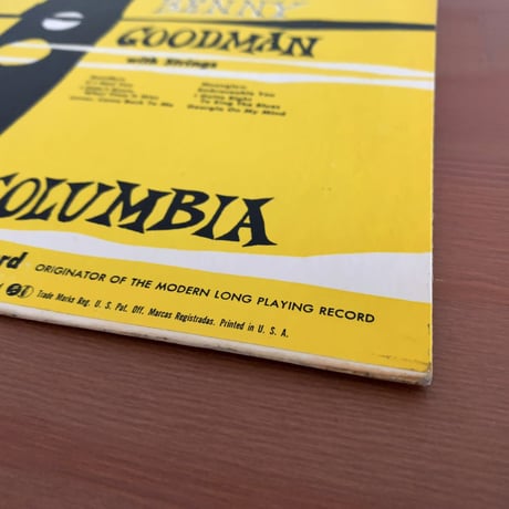 BENNY GOODMAN - Let's Hear The Melody (COLUMBIA CL6302)