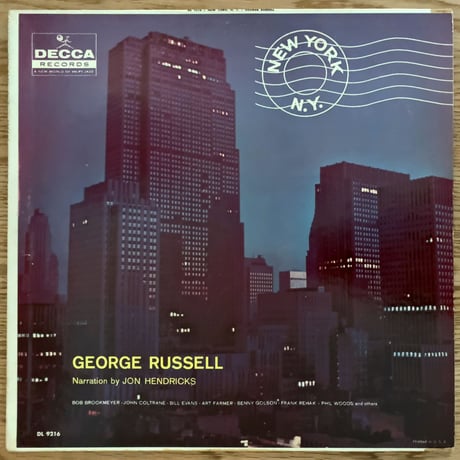 GEORGE RUSSELL - New York, N.Y. (DECCA DL9216)