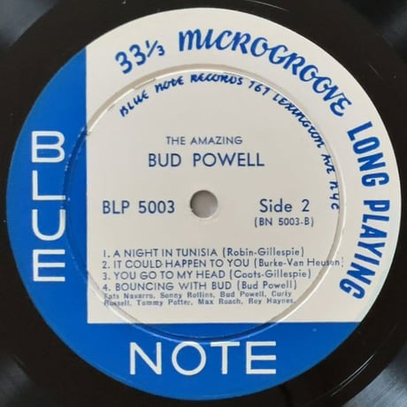 BUD POWELL - The Amazing Bud Powell (BLUE NOTE BLP5003)