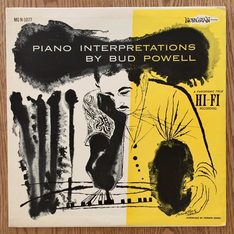 BUD POWELL - Piano Interpretations (NORGRAN MGN-1077)