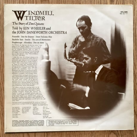 KENNY WHEELER - Windmill Tilter (FONTANA STL5494)