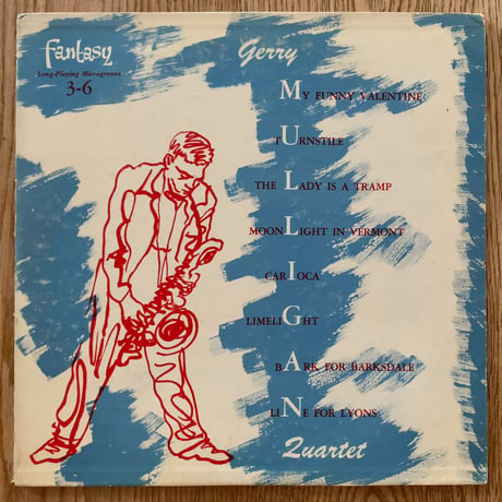GERRY MULLIGAN - Gerry Mulligan Quartet (FANTASY 3-6)