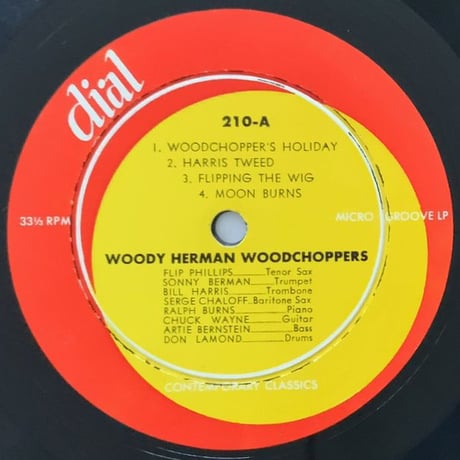 SERGE CHALOFF, BILL HARRIS, BILL HARRIS - Swinging with The Woodchoppers (DIAL 210)
