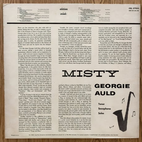 GEORGIE AULD - Misty (CORAL CRL57032)