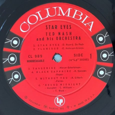 TED NASH - Star Eyes (COLUMBIA CL989)