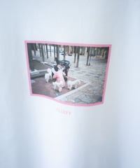 利口 Tシャツ  "fluffy dog"