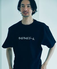 【ネバネバビーン×kenkagami】ねばねばびーんTシャツ（ブラック）