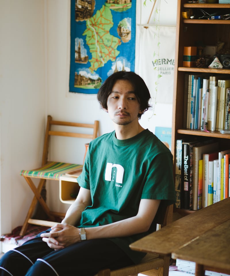 n」atto Tシャツ（グリーン） | ricow kyoto web store