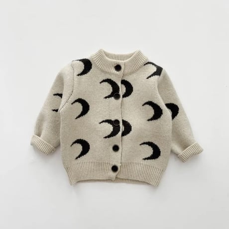 【予約】moon knit cardigan
