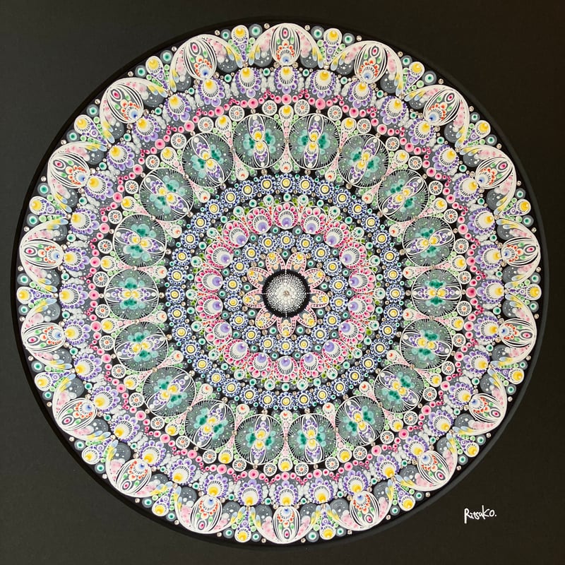 曼荼羅】GardenⅠ | さとうりつこ曼荼羅(まんだら)