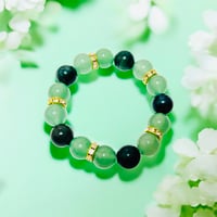 ☆彡マルチカラー☆彡天然石 多宝カラフルブレスレット☆ 内径約15.5cm