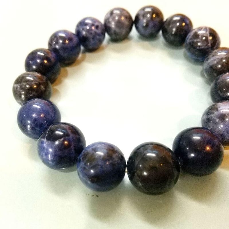 ☆彡夢や目標の実現に○天然石パワーストーンブレスレット○ソーダ