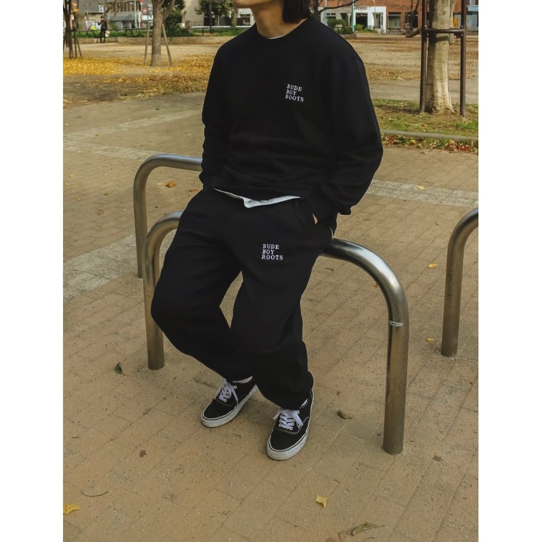 3.0 スウェットセットアップ Black | Rude boy Roots STORE