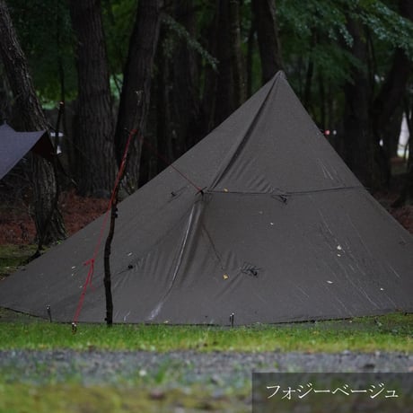 オイリッシュコットンタープスクエア（FOREST HEROES × RUSTIC ORIGNAL）