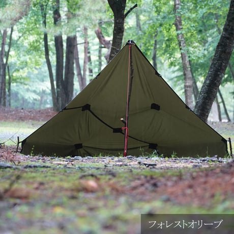 オイリッシュコットンタープスクエア（FOREST HEROES × RUSTIC ORIGNAL）
