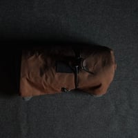 ウールの敷物5（ブラウン×グレー）
