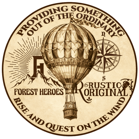 FOREST HEROES×RUSTIC ORIGNALワッペン