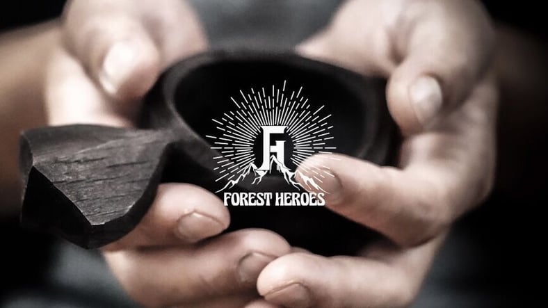 ★ForestHeroes フォレストヒーローズ★ハンドメイド★ククサ名栗★ハンドメイド★使用品極美品 Forest Heroes