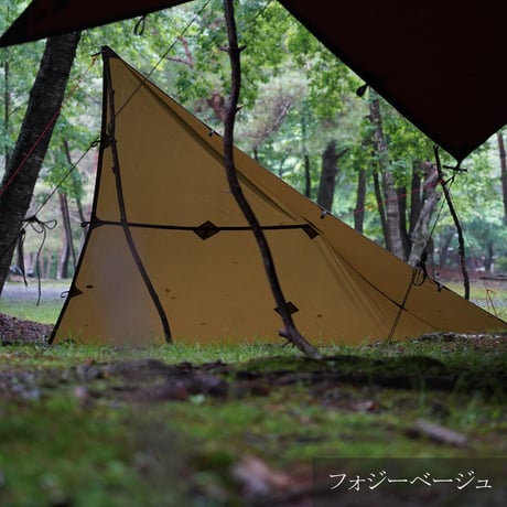 オイリッシュコットンタープスクエア（FOREST HEROES × RUSTIC ORIGNAL）
