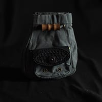 ククサ袋小8(ダークグレー)