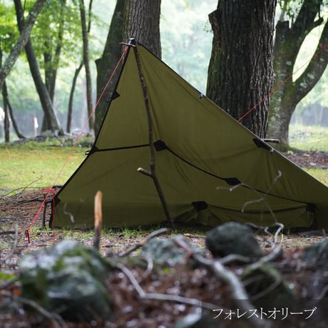 オイリッシュコットンタープスクエア（FOREST HEROES × RUSTIC ORIGNAL）