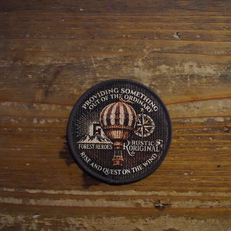 FOREST HEROES×RUSTIC ORIGNALワッペン