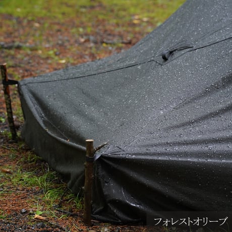 オイリッシュコットンタープスクエア（FOREST HEROES × RUSTIC ORIGNAL）
